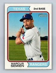 Marcus Semien Baseball Cards 2023 Topps Heritage Prices
