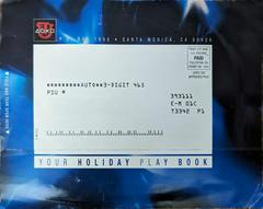 Mailing Sleeve Address Side | Holiday 2005 Demo Disc Playstation 2
