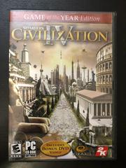 Front | Civilization IV [Game of the Year Edition] PC Games