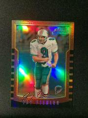 Jay Fiedler [Refractor] Football Cards 2000 Bowman Chrome Prices