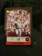 Jason Giambi #95 Baseball Cards 2003 Bowman Gold Prices