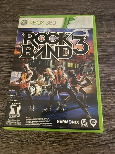 Rock Band 3 | Item, Box, and Manual | Xbox 360