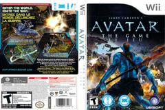 Slip Cover Scan By Canadian Brick Cafe | Avatar: The Game Wii