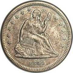 1859 S Coins Seated Liberty Quarter Prices