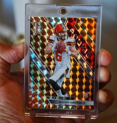 Baker Mayfield [Neon Orange] #121 Football Cards 2018 Panini Spectra Prices