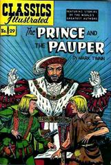 The Prince and the Pauper Comic Books Classics Illustrated Prices