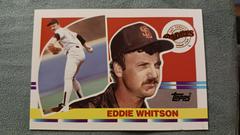 Eddie Whitson Baseball Cards 1990 Topps Big Baseball Prices