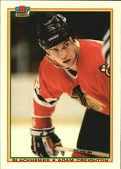 Adam Creighton Hockey Cards 1990 Bowman Tiffany Prices