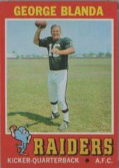 George Blanda #39 Football Cards 1971 Topps Prices