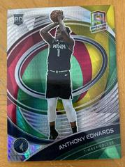 Anthony Edwards [SP Asia Red Yellow Green] Basketball Cards 2020 Panini Spectra Prices