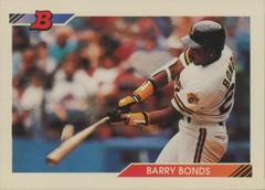 Barry Bonds #60 Baseball Cards 1992 Bowman Prices