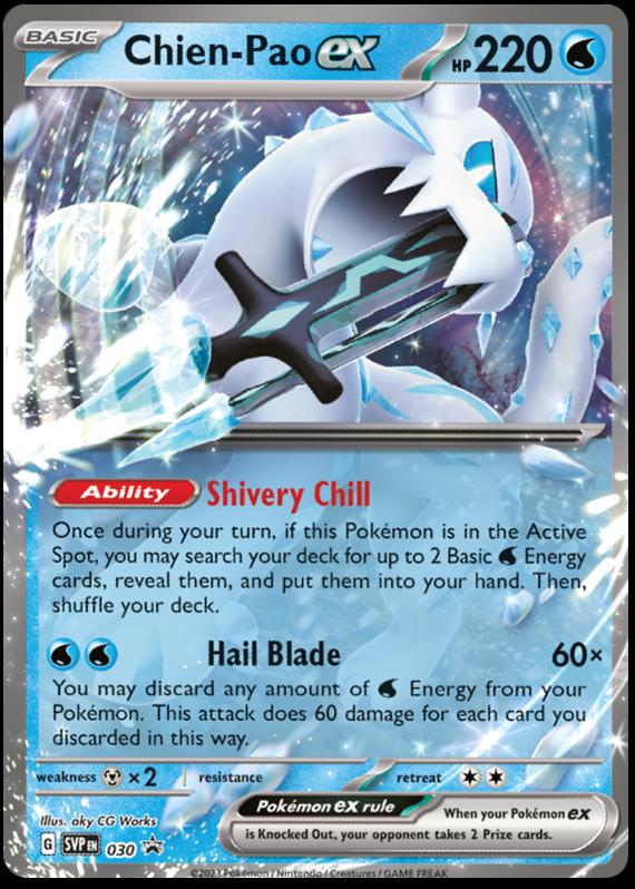 Chien-Pao ex #SVP030 Pokemon Promo