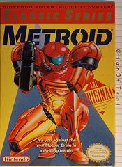 Box Front | Metroid [Yellow Label] NES