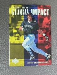 Andres Galarraga [Global Impact] #205 Baseball Cards 1996 Upper Deck Prices