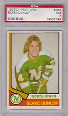 Blake Dunlop #308 Hockey Cards 1974 O-Pee-Chee Prices
