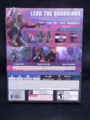 Back Cover | Marvel's Guardians of the Galaxy [Cosmic Deluxe Edition] PAL Playstation 4