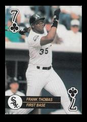 Frank Thomas [Aces 7 of Clubs] Baseball Cards 1992 U.S. Playing Card Aces Prices
