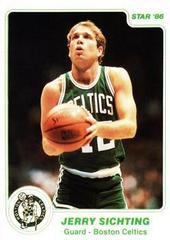 White Border | Jerry Sichting Basketball Cards 1986 Star