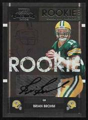 Brian Brohm [Autograph] #110 Football Cards 2008 Playoff Contenders Prices