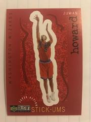 Juwan Howard #S29 Basketball Cards 1997 Collector's Choice Super Action Stick Ums Prices