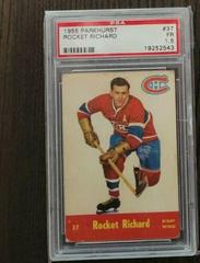 Rocket Richard Hockey Cards 1955 Parkhurst Prices