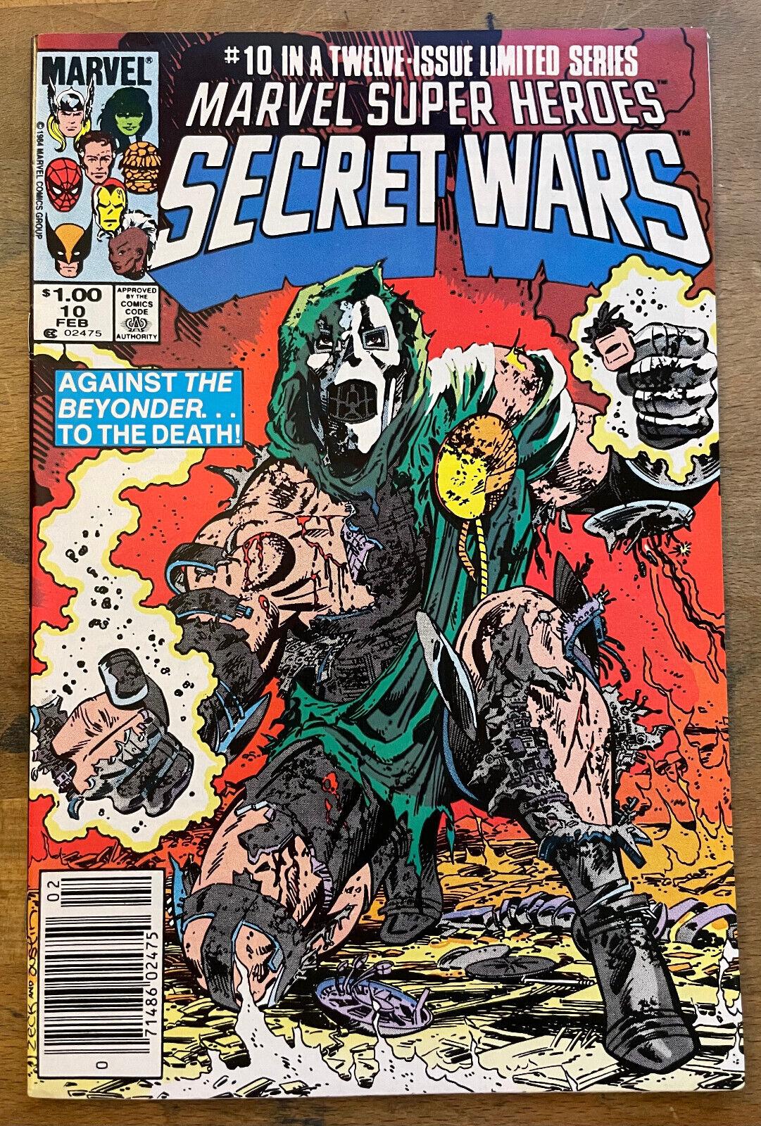 Marvel Super-Heroes Secret Wars [Canadian Price] #10 (1985) Comic Books Marvel Super-Heroes Secret Wars