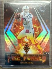 Peyton Manning Football Cards 2021 Panini Phoenix Fire Forged Prices