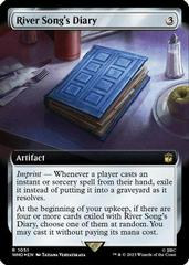 River Song's Diary [Extended Art] Magic Doctor Who Prices