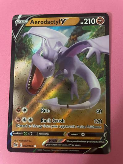 Aerodactyl V #92 photo