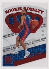 Bruce Brown [Red] #22 Basketball Cards 2018 Panini Crown Royale Rookie Royalty Prices