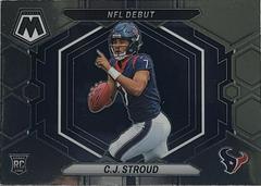 C. J. Stroud [Silver] #ND-3 Football Cards 2023 Panini Mosaic NFL Debut Prices