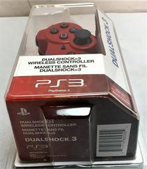 Bottom Of Box - 2009 Packaging | Dualshock 3 Controller Red Playstation 3