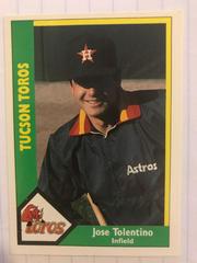 Jose Tolentino #13 Baseball Cards 1990 CMC Tucson Toros Prices