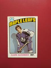 Claire Alexander #321 Hockey Cards 1976 O-Pee-Chee Prices