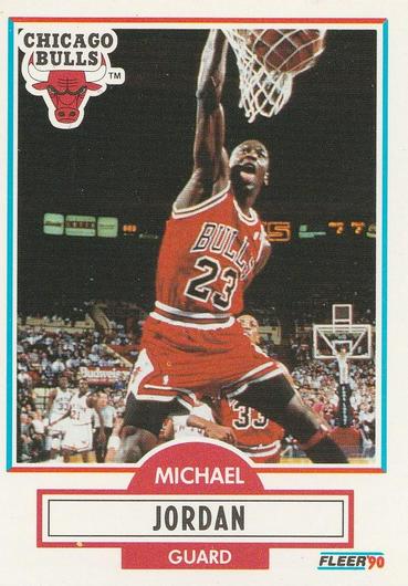 Michael Jordan [No Line on Back] #26 photo