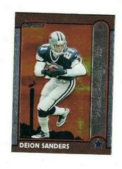 Deion Sanders [Interstate Refractor] #148 Football Cards 1999 Bowman Chrome Prices