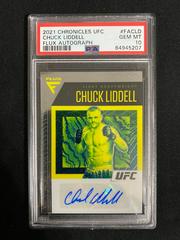Chuck Liddell Ufc Cards 2021 Panini Chronicles UFC Flux Auto Prices