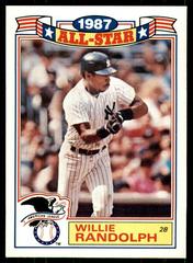 Willie Randolph Baseball Cards 1988 Topps Glossy Rookies Prices
