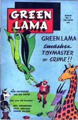 Green Lama Comic Books Green Lama Prices