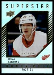 Lucas Raymond [Gold] #HR-28 Hockey Cards 2022 Upper Deck Honor Roll Prices