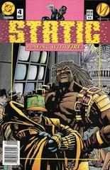 Static [Newsstand] #4 (1993) Comic Books Static Prices