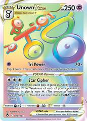 Unown VSTAR #199 Pokemon Silver Tempest Prices