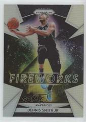 Dennis Smith Jr. [Silver Prizm] #1 Basketball Cards 2018 Panini Prizm Fireworks Prices