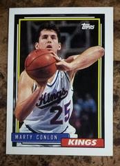 Marty Conlon #349 Basketball Cards 1992 Topps Prices