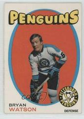Bryan Watson #132 Hockey Cards 1971 O-Pee-Chee Prices