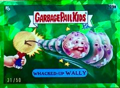 Whacked-Up WALLY [Green] #209a Garbage Pail Kids 2023 Sapphire Prices