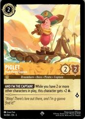 Piglet - Pooh Pirate Captain [Foil] Lorcana Into the Inklands Prices