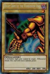 Right Arm of the Forbidden One [1st Edition] LCYW-EN304 YuGiOh Legendary Collection 3: Yugi's World Mega Pack Prices