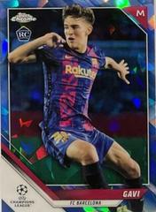 Gavi Soccer Cards 2021 Topps Chrome Sapphire UEFA Champions League Prices