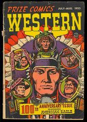Prize Comics Western #100 (1953) Comic Books Prize Comics Western Prices